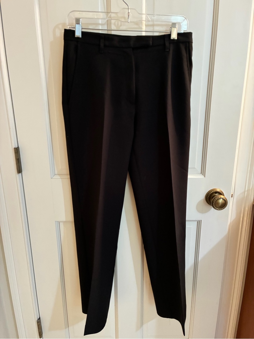 Sisley Black Straight-Leg Dress Trousers